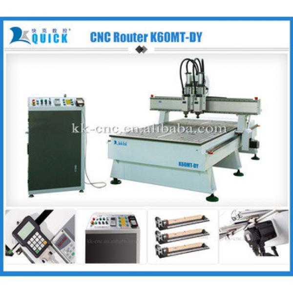 3d Hot sale Jinan Quick CNC Router Co Ltd carpentry multifunctional cutting and engraving CNC Router K60MT-DY #1 image